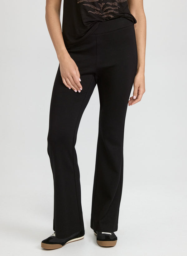 laura Flare-Leg Scuba Pants