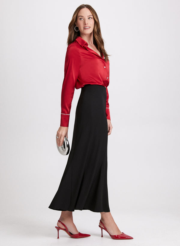 Laura Flared Maxi Skirt