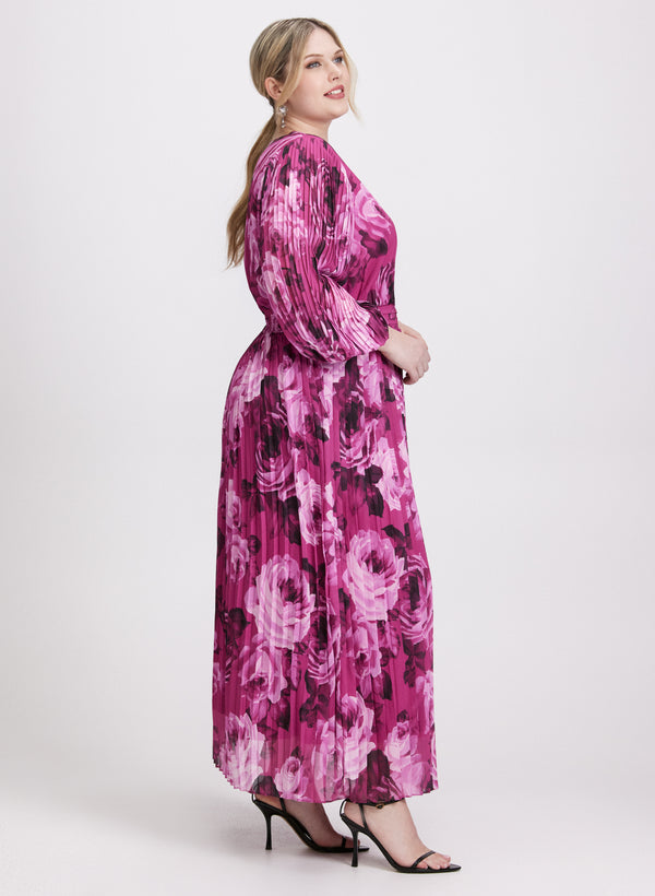 Laura Floral Chiffon Dress