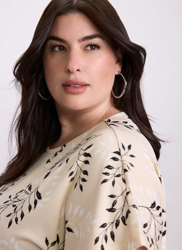 Laura Floral Drop Shoulder Top