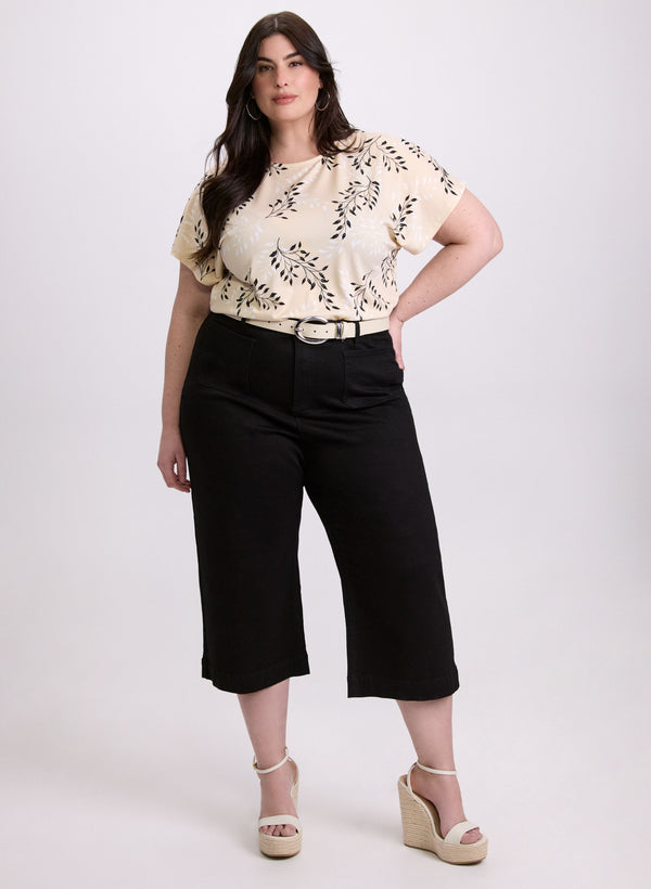 Laura Floral Drop Shoulder Top