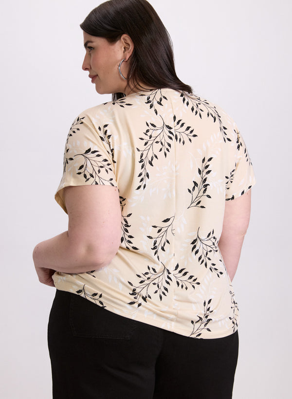 Laura Floral Drop Shoulder Top