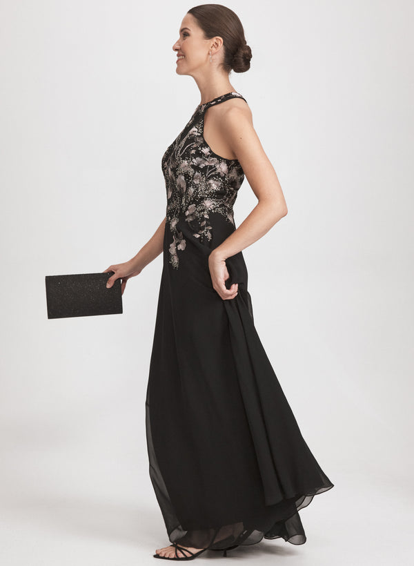 Laura Floral Embroidered Dress