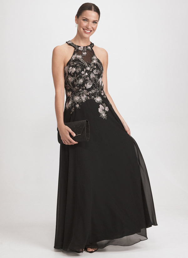 laura Floral Embroidered Dress