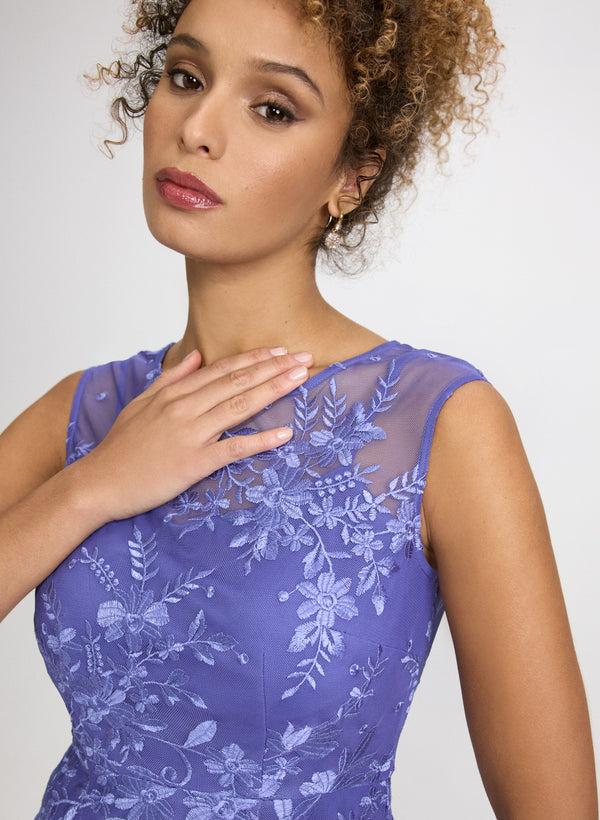 Laura Floral Embroidered Dress