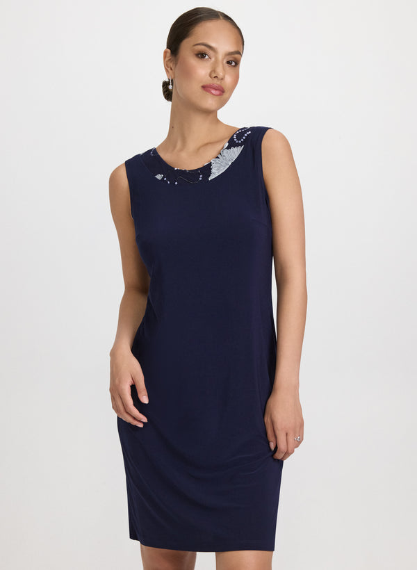 Laura Floral Embroidered Jacket & Dress Set