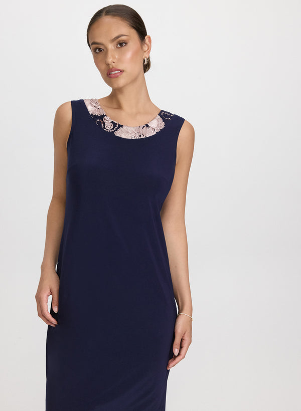 Laura Floral Embroidered Jacket & Dress Set