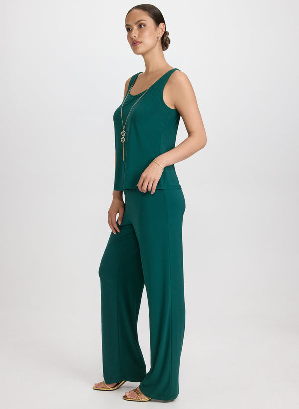 Laura Floral Embroidered Jacket Top & Pants Set