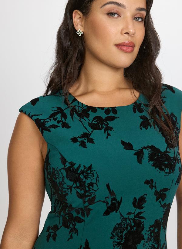 Laura Floral Fit And Flare Dress