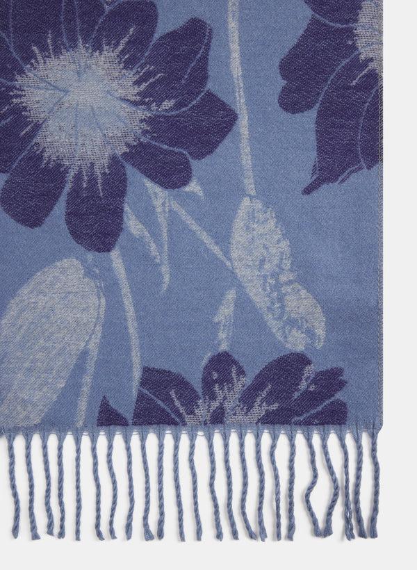 Laura Floral Jacquard Scarf