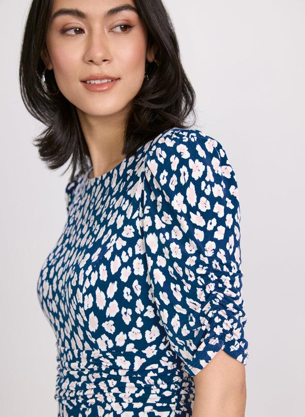 Laura Floral Jersey Dress