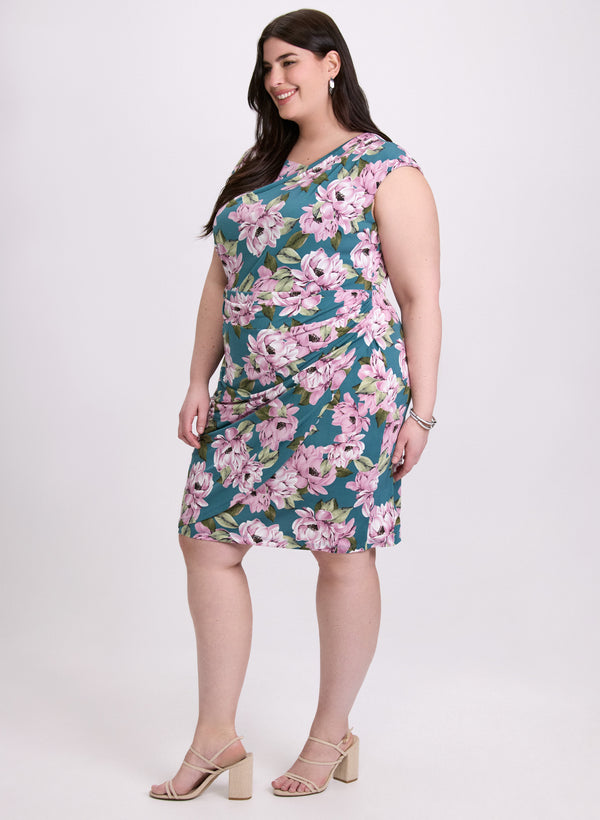 Laura Floral Jersey Dress