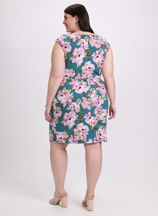 Laura Floral Jersey Dress