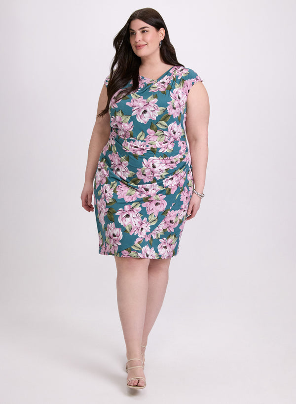 laura Floral Jersey Dress