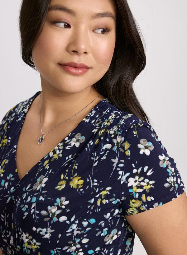 Laura Floral Jersey Dress