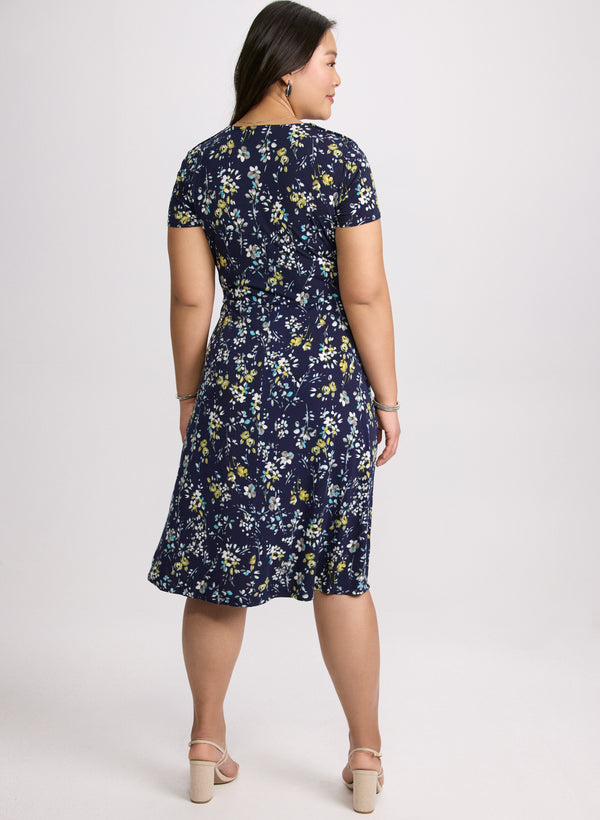 Laura Floral Jersey Dress