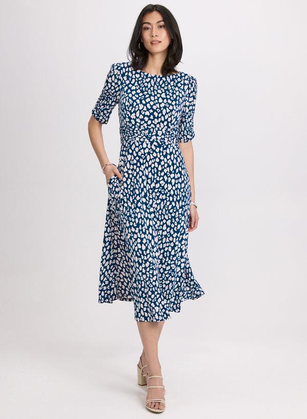 laura Floral Jersey Dress