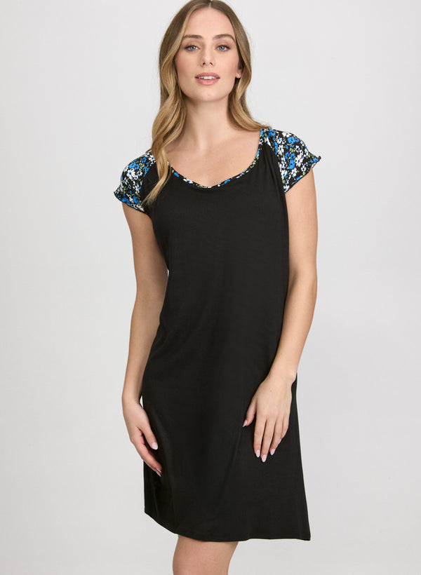 laura Floral Jersey Night Dress
