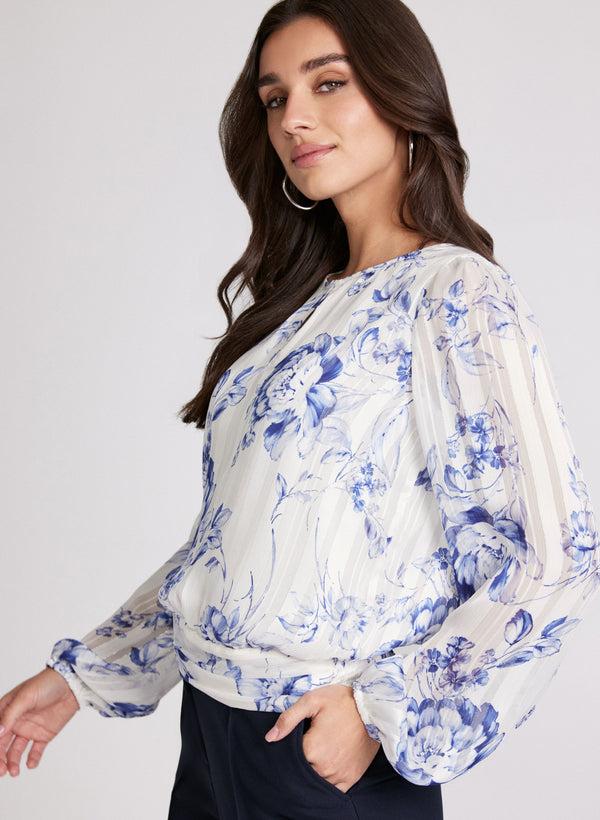 Laura Floral Print Blouse
