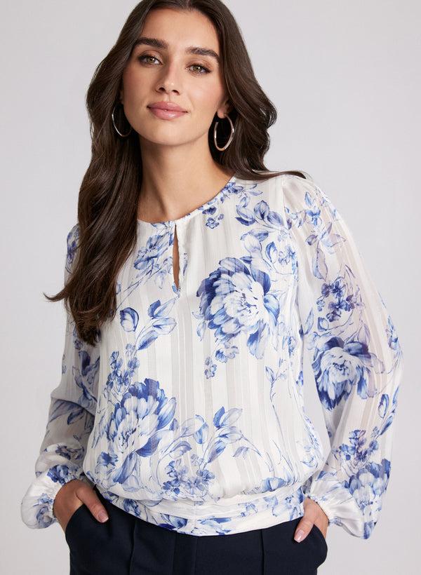 laura Floral Print Blouse