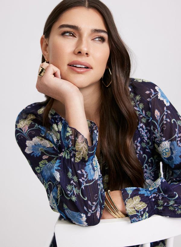 Laura Floral Print Blouse