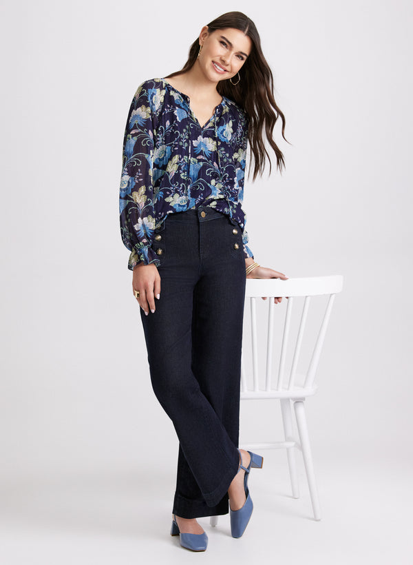 Laura Floral Print Blouse