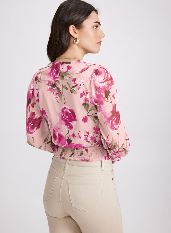 Laura Floral Print Blouse