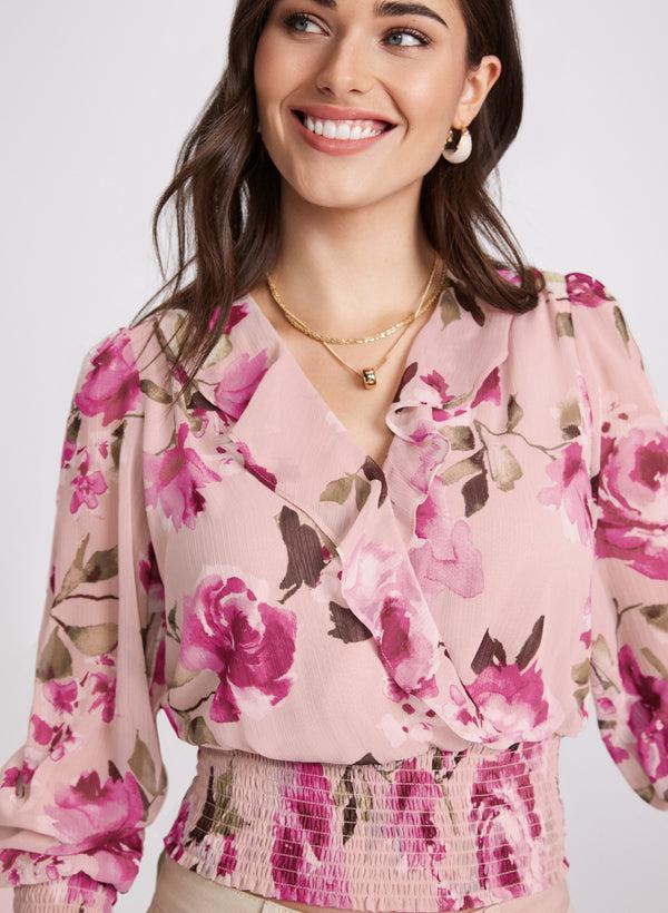 laura Floral Print Blouse