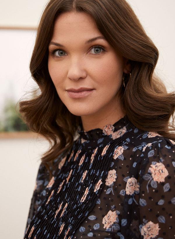 Laura Floral Print Blouse