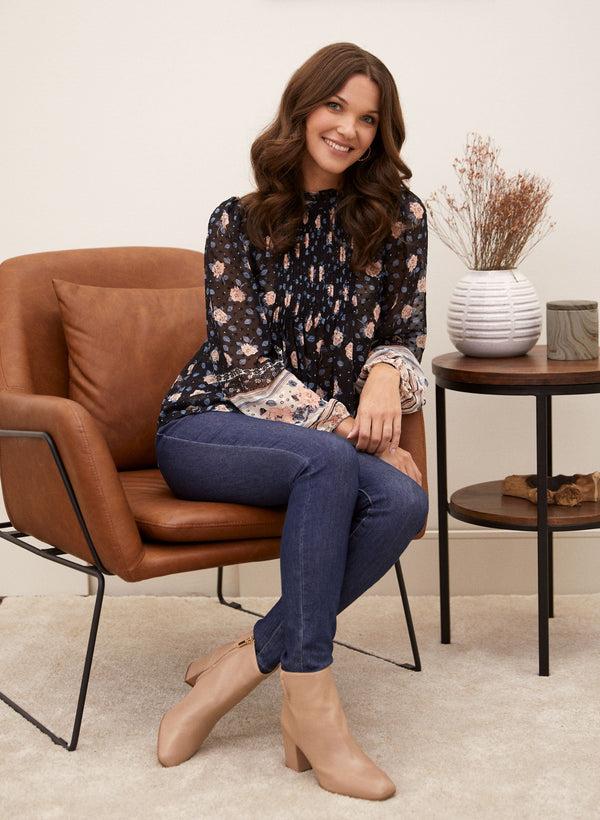 Laura Floral Print Blouse