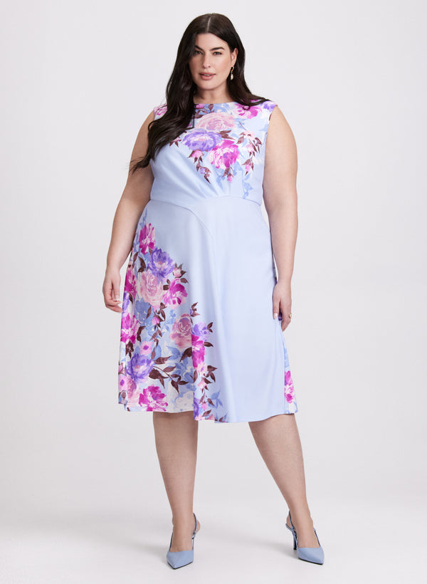 laura Floral Print Dress