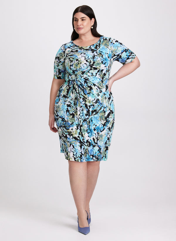 laura Floral Print Dress