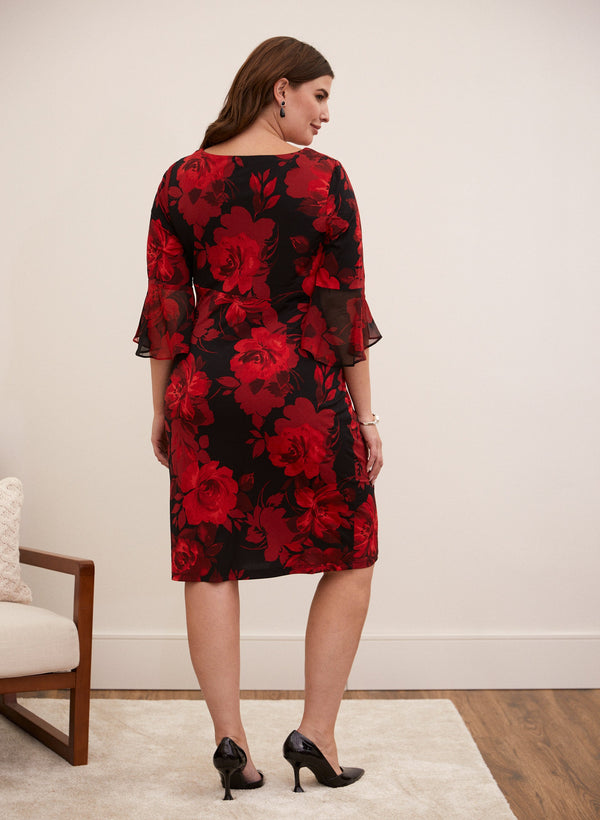 Laura Floral Print Dress