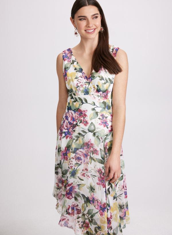 Laura Floral Print Dress