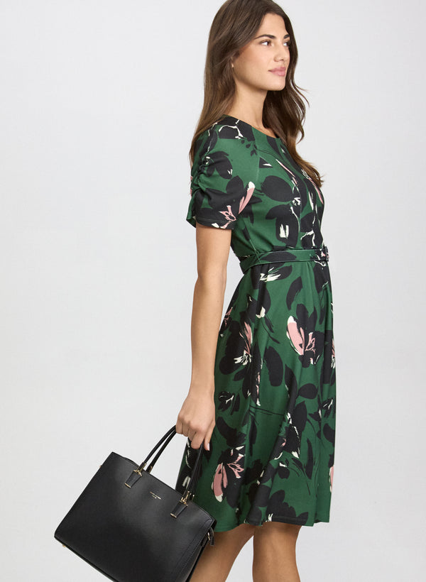 Laura Floral Print Dress