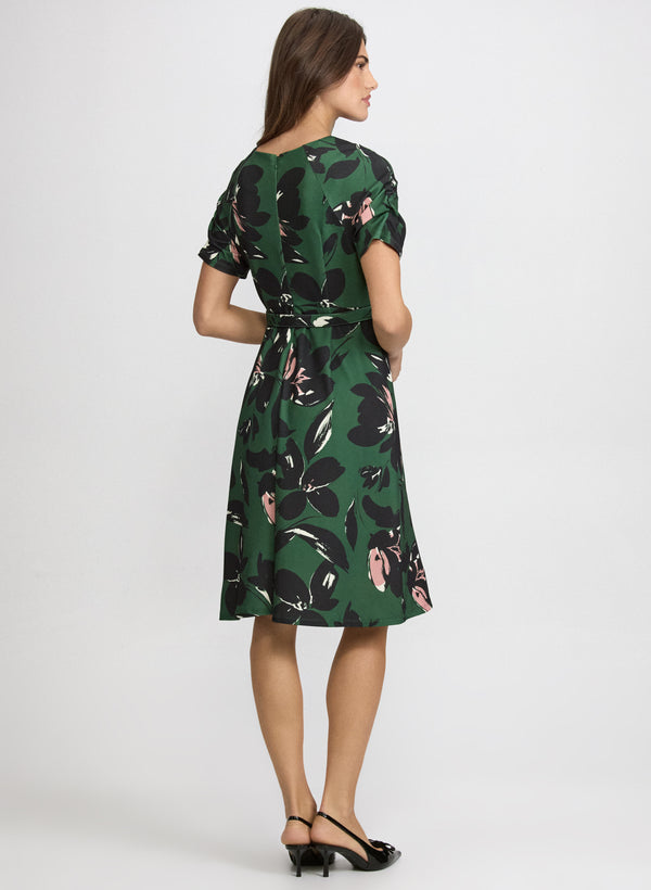 Laura Floral Print Dress