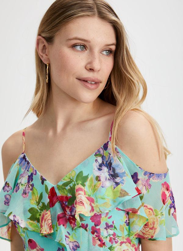 Laura Floral Print Dress