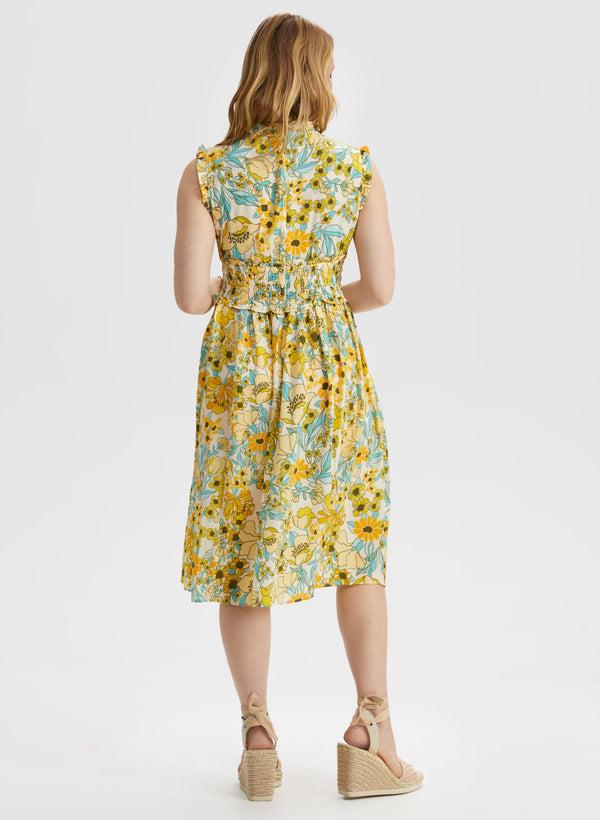 Laura Floral Print Dress