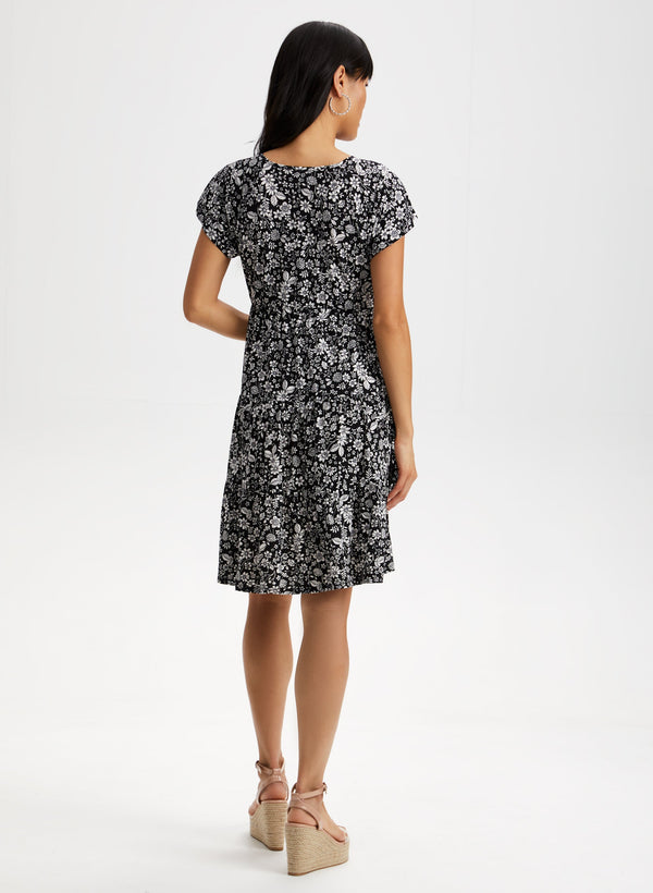 Laura Floral Print Dress