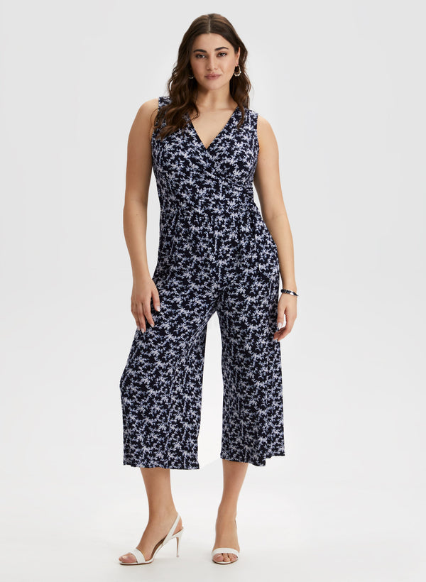 laura Floral Print Jumpsuit