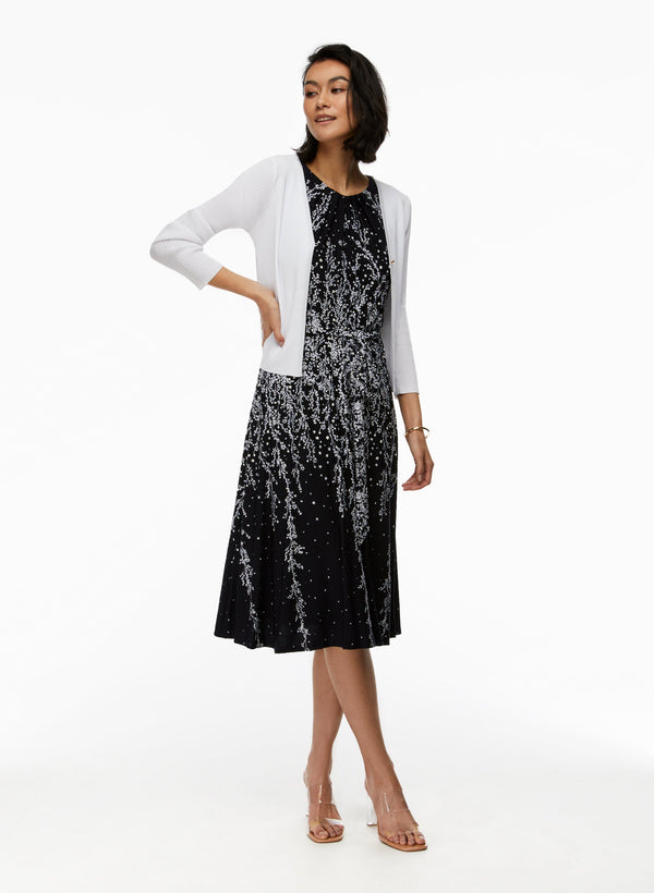 Laura Floral Print Midi Dress