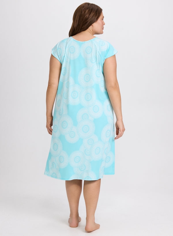 Laura Floral Print Nightgown