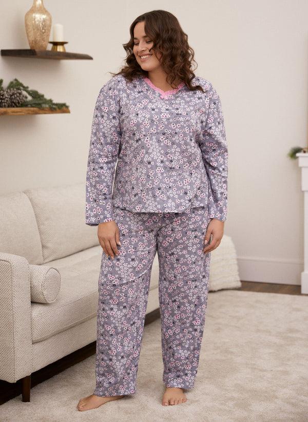laura Floral Print Pyjama Set