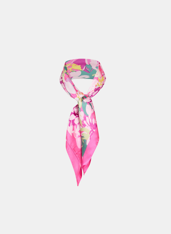 laura Floral Print Scarf