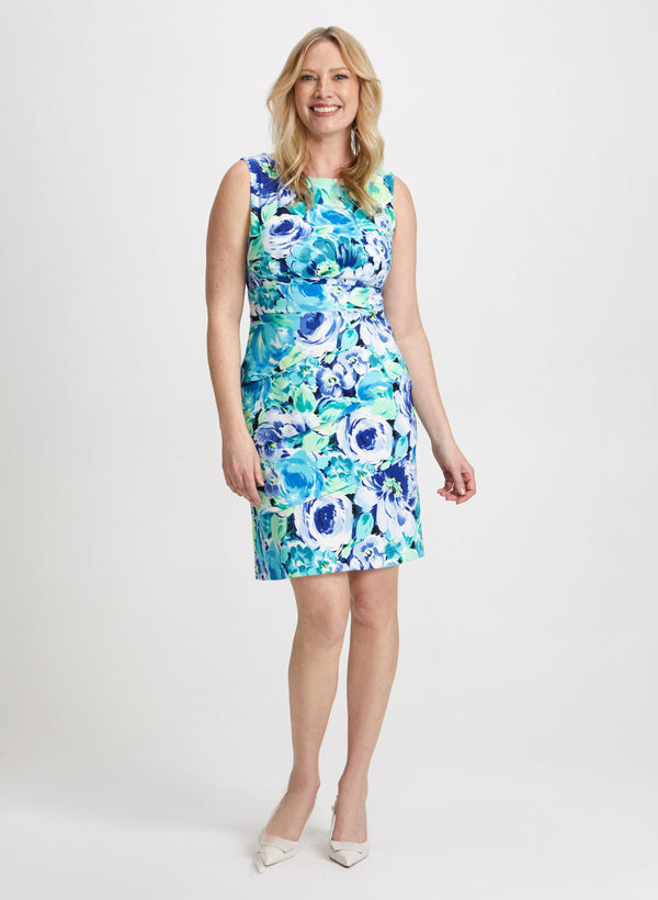 laura Floral Print Tiered Dress