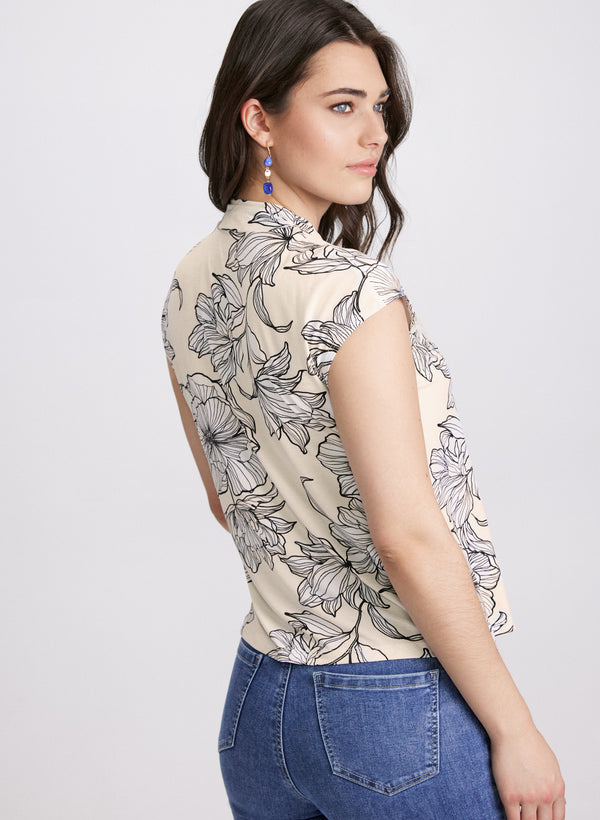 Laura Floral Print Top