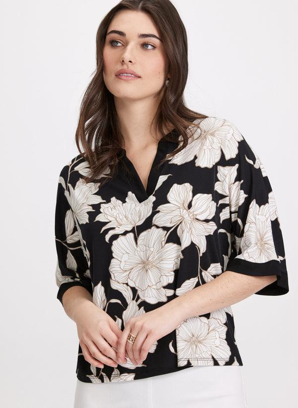 laura Floral Print Top