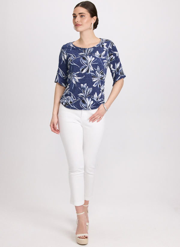 Laura Floral Print Top