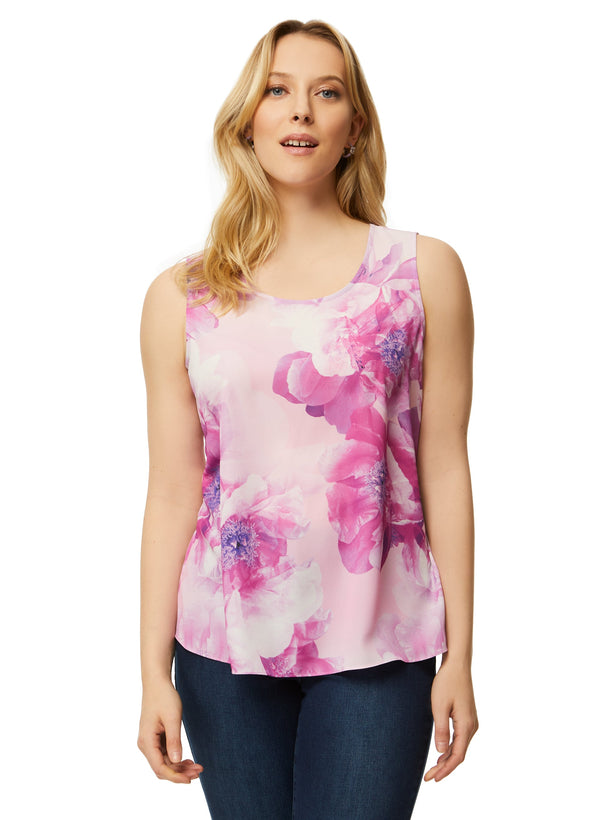 laura Floral Print Top