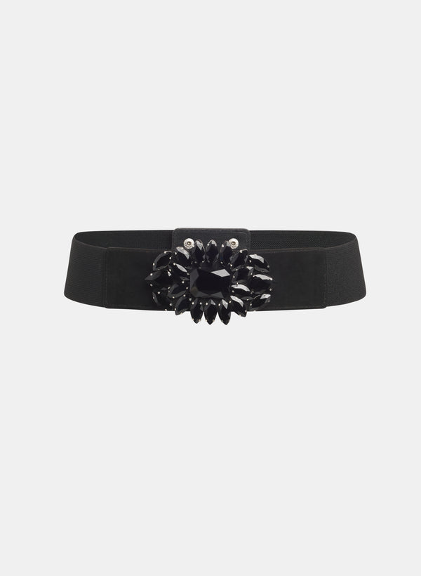 laura Floral Stone Buckle Belt